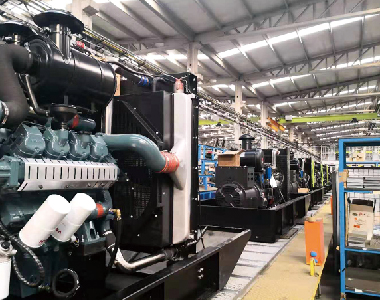 快盈VIII发电机批量出口中东市场